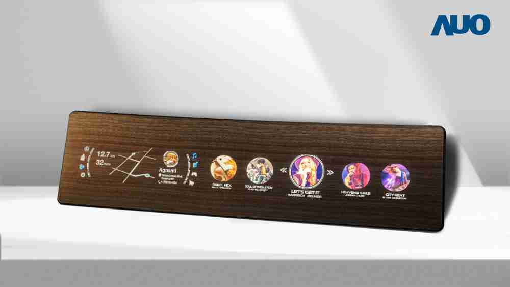 口袋牛店研发全球最高穿透度达80%的AmLED木纹显示器，，，可于使用时呈现高亮度、、、清晰可见的信息，，，并在不使用时回归为单纯的饰板，，，节能兼具美观